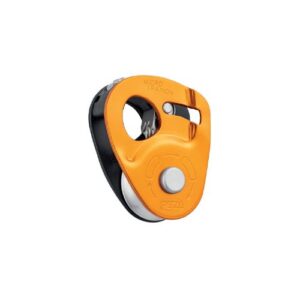 Polea bloqueadora Petzl Micro Traxion ultraligera para polipastos y rescate