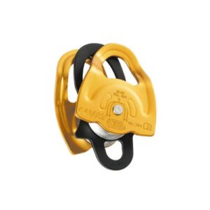 Polea doble Petzl Gemini tipo Prusik para polipastos eficientes y rescate