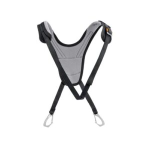 Tirantes Petzl para arnés SEQUOIA SRT, distribuyen la carga para mayor confort