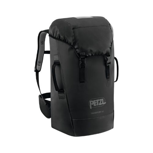 SACO PETZL TRANSPORT-60 COLOR NEGRO