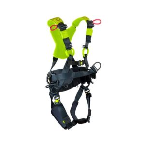Arnés Edelrid Flex Pro Plus anticaídas y sujeción, con enganche para progresión por riel o cable