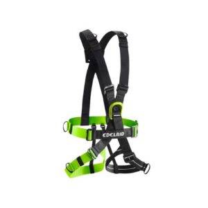 Arnés completo Edelrid Radialis Comp, durable y fácil de usar para formación o parques de altura
