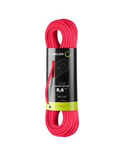 edelrid-canary-pro-dry-8-6mm-rojo