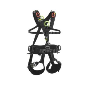 Arnés Edelrid Vertic Triple Lock con bloqueador de pecho integrado para progresión en cuerda