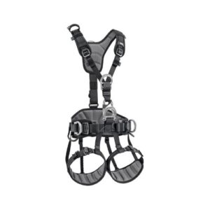 Arnés Petzl AVAO versión europea, confortable y versátil para trabajos en altura