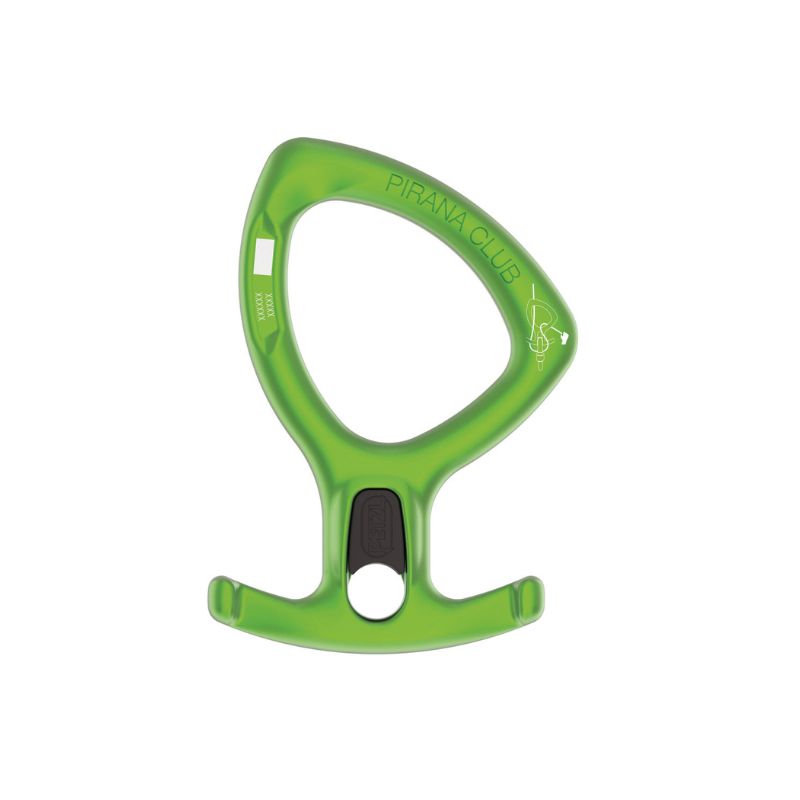 Descensor Petzl PIRANA CLUB verde 8-13 mm
