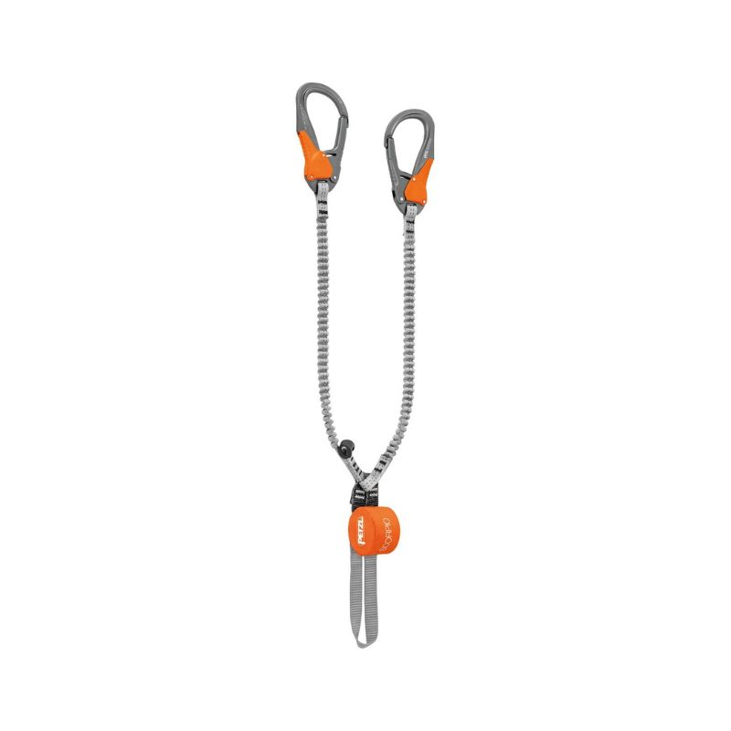 Disipador Petzl SCORPIO EASHOOK EN 958 UIAA 128 – mosquetones automáticos.