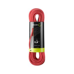 Cuerda simple dinámica Edelrid Boa 9,8 mm para escalada roca